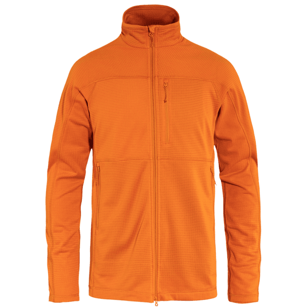 Mikina Fjällräven Abisko Lite Fleece Jacket Men Sunset Orange
