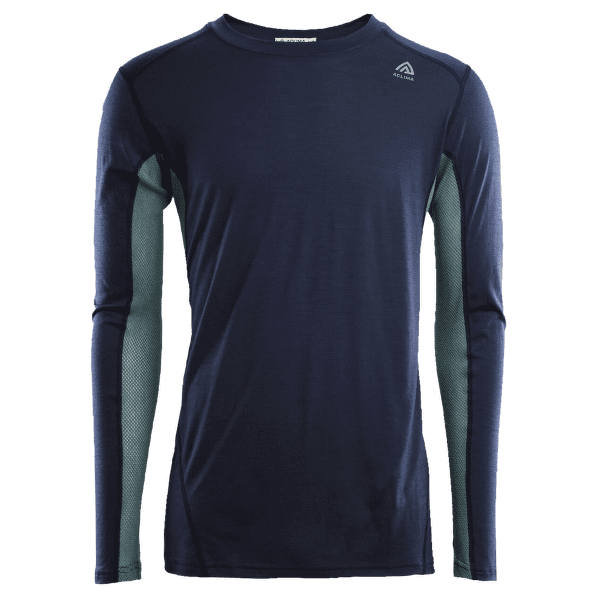 Triko dlouhý rukáv Aclima LightWool Sports Shirt Men Navy Blazer / North Atlantic