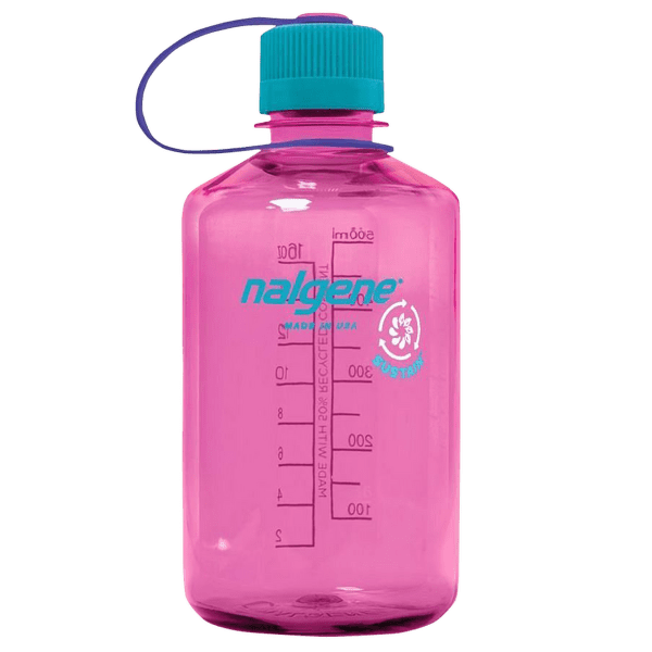 Fľaša Nalgene Narrow-Mouth 500 mL Sustain Electric Magenta Sustain/2021-0216