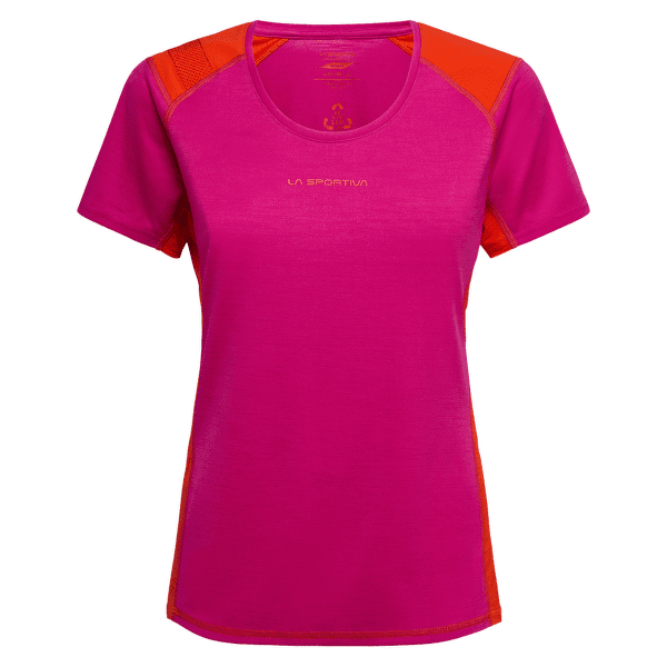 Tričko krátky rukáv La Sportiva COMPASS T-SHIRT Women Springtime/Cherry Tomato