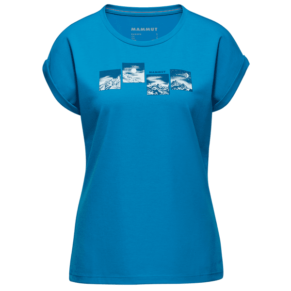 Tričko krátky rukáv Mammut Mountain T-Shirt Day and Night Women glacier blue
