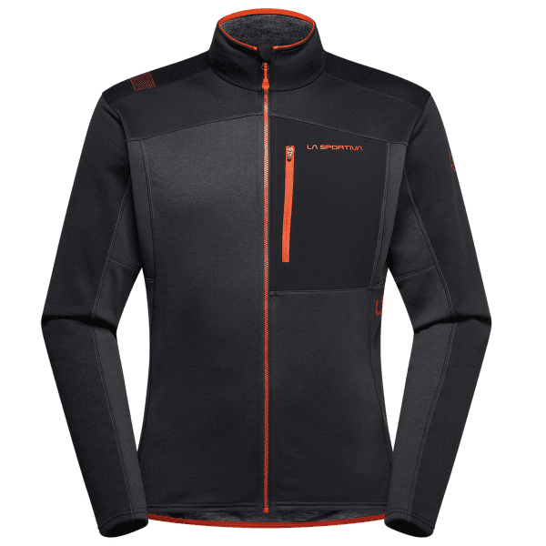 Mikina La Sportiva Elements Jacket Men Carbon/Cherry Tomato