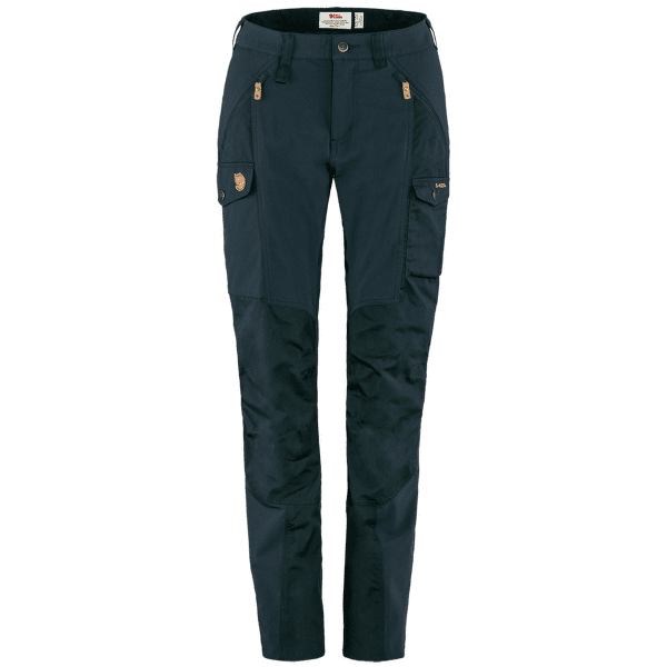 Kalhoty Fjällräven Nikka Curved Pants Women Dark Navy