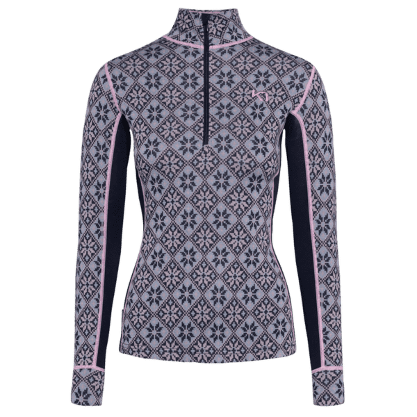 Tričko dlhý rukáv Kari Traa Rose H/Z (622691) DARK NAVY BLUE