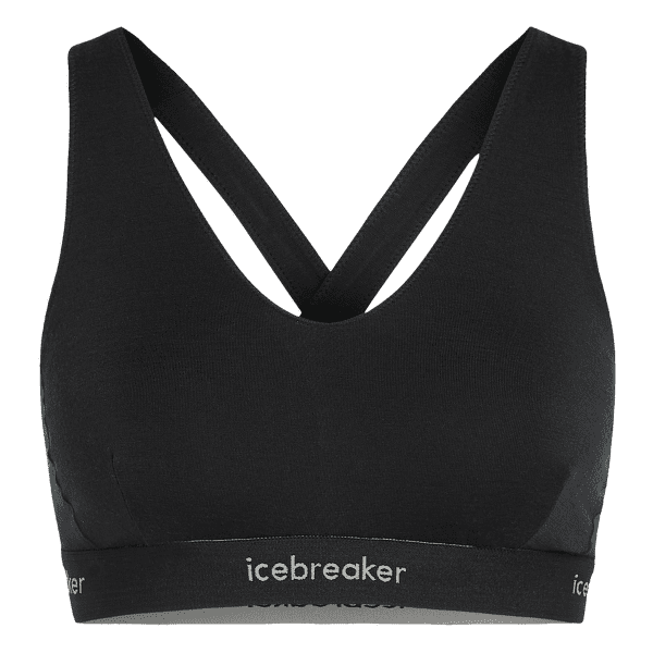 Podprsenka Icebreaker Merino 125 Cool-Lite Sprite Racerback Bra Women Black