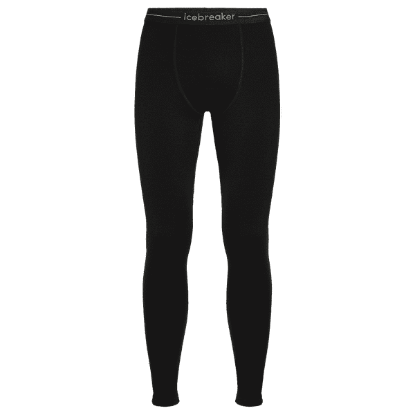 Legíny Icebreaker 300 MerinoFine Polar Leggins Men Black