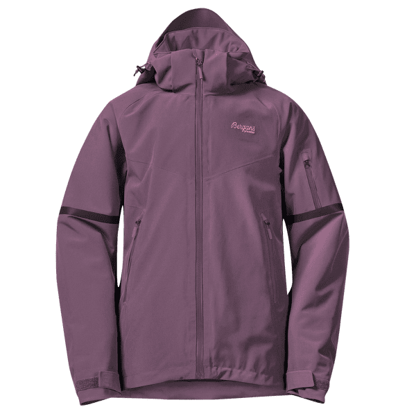 Bunda Bergans Oppdal Insulated Youth Girl Jacket Dark Ruby Purple