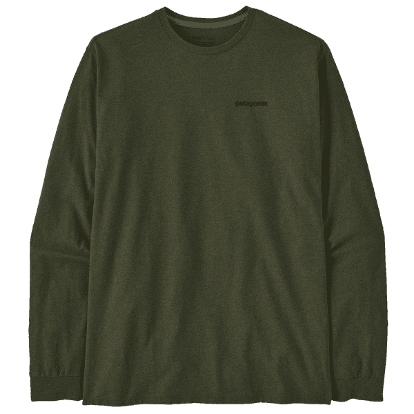 Tričko dlhý rukáv Patagonia Long-Sleeved P-6 Logo Responsibili-Tee Men Torrey Pine Green