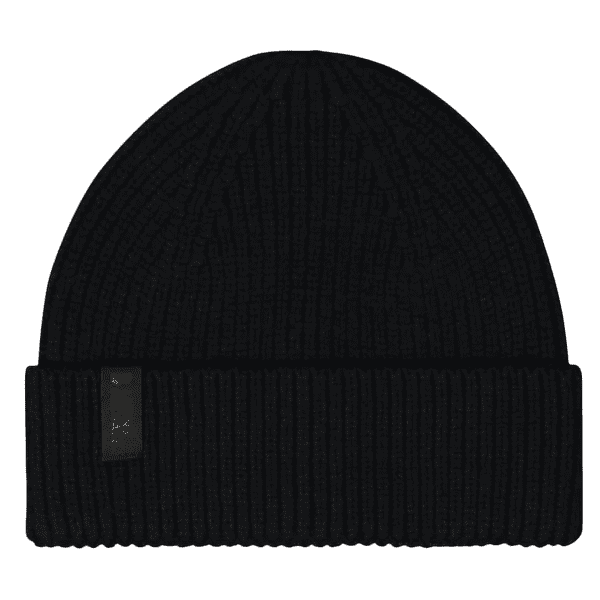 Čepice Mons Royale Fjord 100% Merino Beanie Black