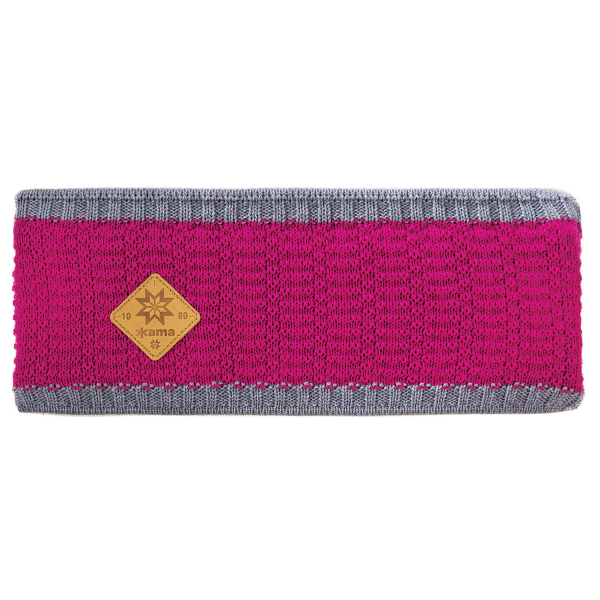 Čelenka Kama CW10 Knitted Headband pink