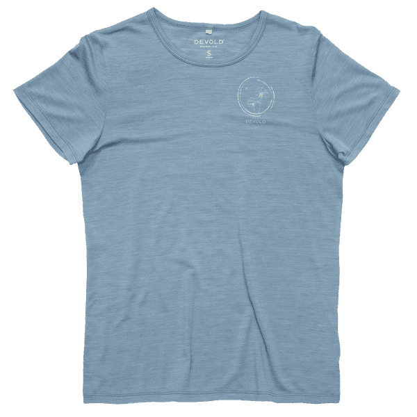 Triko krátký rukáv Devold Active Spring Tee Women 247A SKYBLUE