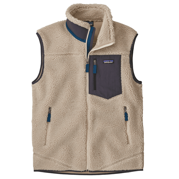Vesta Patagonia Classic Retro-X Vest Men Natural w/Smolder Blue