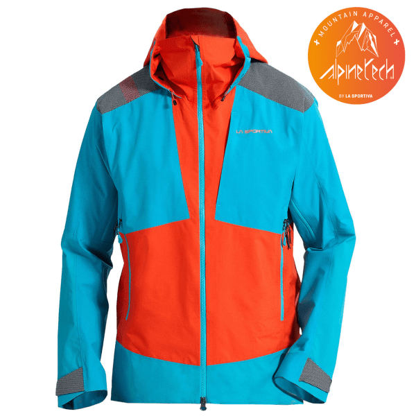 Bunda La Sportiva Supercouloir GTX Pro Jacket Men Cherry Tomato/Tropic Blue