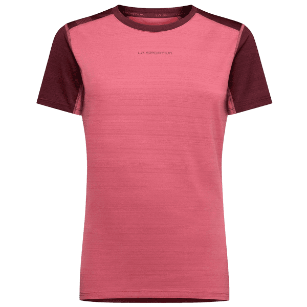 Triko krátký rukáv La Sportiva SUNFIRE T-SHIRT Women Rosebay/Redwood