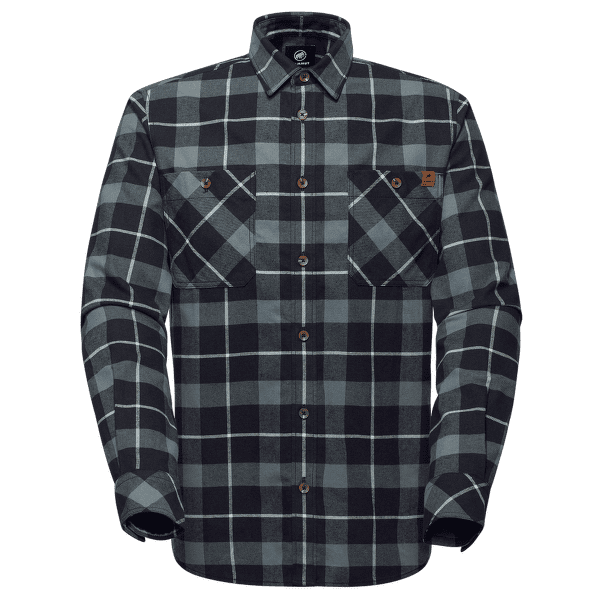 Košile dlouhý rukáv Mammut Alvra Longsleeve Shirt Men 00808 black-strata