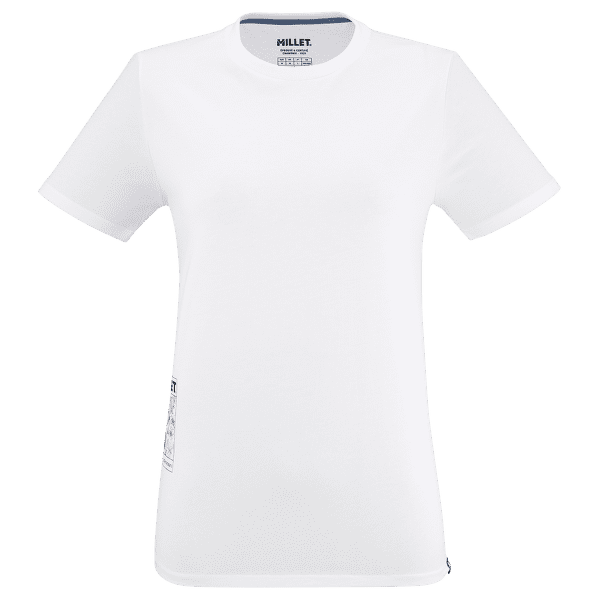 Tričko krátky rukáv Millet CHAMONIX FLOWER T-SHIRT SS WOMEN BLANC A14