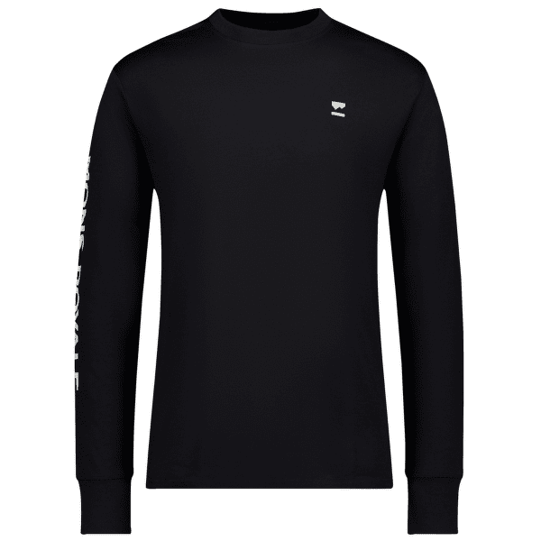 Triko dlouhý rukáv Mons Royale Yotei Classic Long Sleeve Men Black
