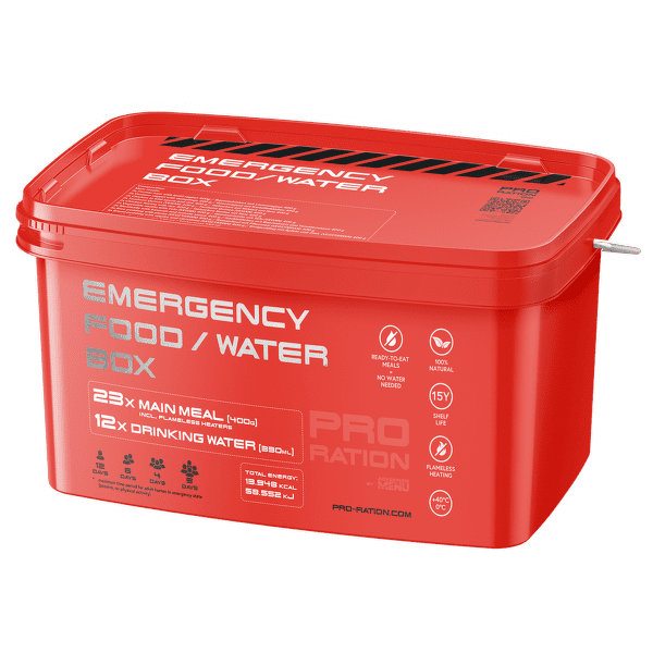 Strava Adventure Menu Emergency Food/Water Box