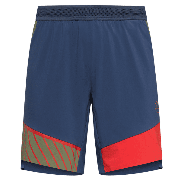 Kraťasy La Sportiva COMP SHORT Men Night Sky/Mountain Red