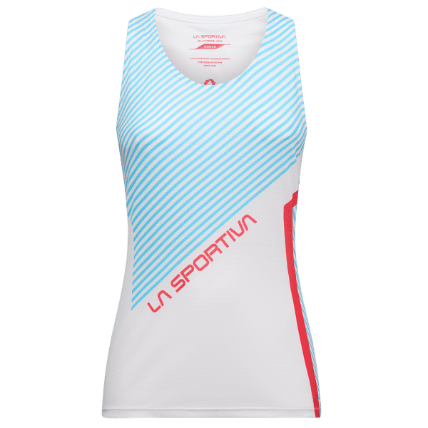 Tielko La Sportiva FLOW TANK Women Hibiscus/Malibu Blue