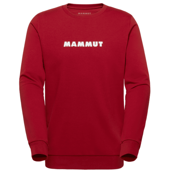 Pulover Mammut MAMMUT CORE ML CREW NECK MEN LOGO 3818 dark mammut red