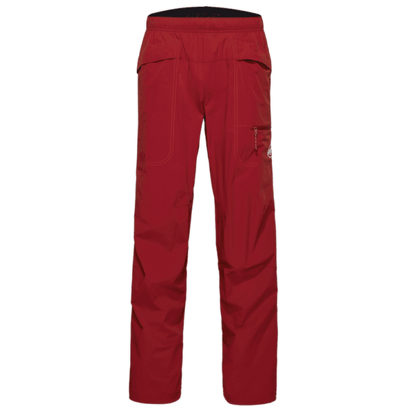 Nohavice Mammut SENDER CLIMBING PANTS MEN 3818 dark mammut red