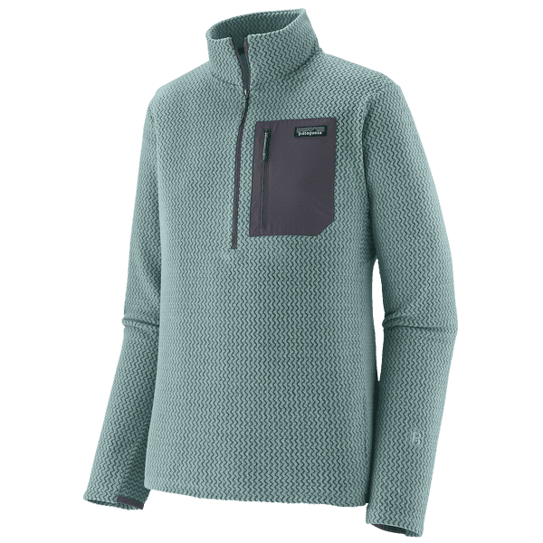Pulóver Patagonia R1 Air Zip Neck Men Blue Sage