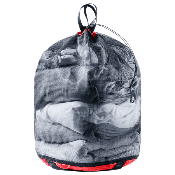 Vak deuter Mesh Sack 5 cherry-black