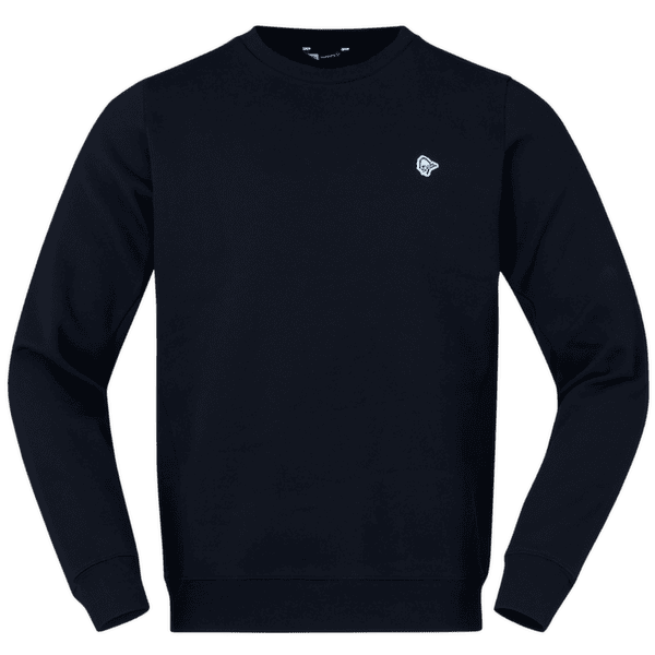 Mikina Norrona femund sweat Crew Neck Caviar Black