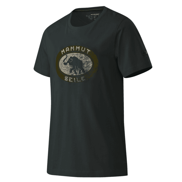Tričko krátky rukáv Mammut Seile T-Shirt Men black 0001