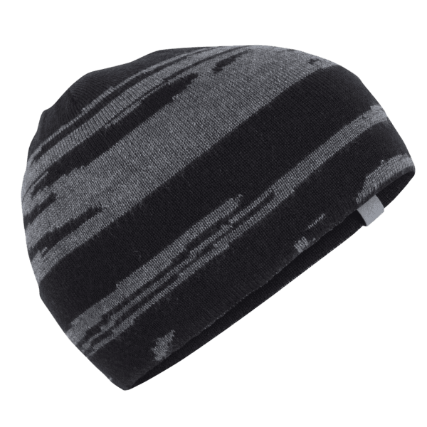 Čepice Icebreaker Trailhead Beanie Black/Gritstone HTHR IBANS_01490