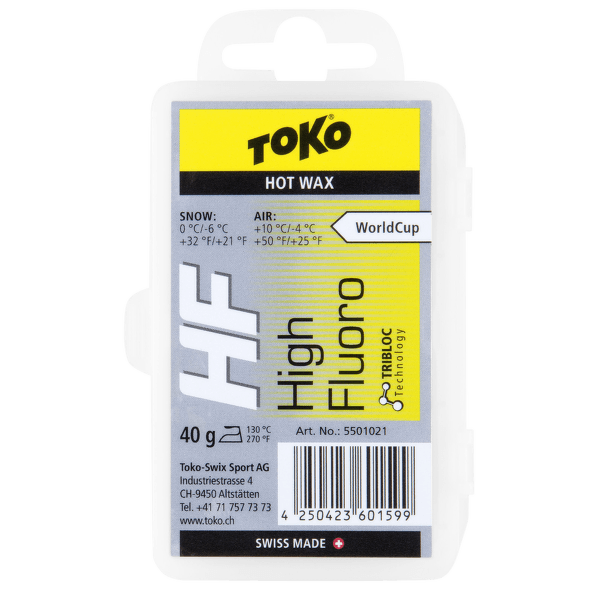 Vosk Toko HF Hot Wax Yellow