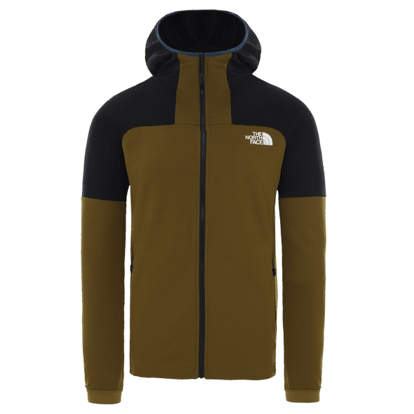 Mikina The North Face Impendor Full Zip Mid Layer Hoodie Men FIR GREEN/TNF BLACK