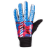 Skimo Race Gloves Women Malibu Blue/Hibiscus