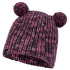 Čiapka Buff LERA Knitted & Fleece Band Beanie LERA PURPLE