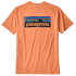 Triko krátký rukáv Patagonia P-6 Logo Responsibili-Tee Men Peach Sherbet