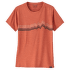Cap Cool Daily Graphic Shirt Women Ridge Rise Stripe: Quartz Coral X-Dye