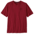 Triko krátký rukáv Patagonia P-6 Mission Organic T-Shirt Men Wax Red