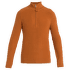 Pulóver (3/4 zapínanie) Icebreaker Lodge LS Half Zip Sweater Men EARTH/UNDYED/CB