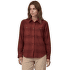 Košeľa dlhý rukáv Patagonia Fjord Flannel Shirt Women Cascade: Oxide Red