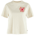 Fjällblomster Logo T-Shirt Women Chalk White