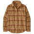 Fjord Flannel Shirt Women Old Spruce: Nest Brown