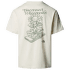 Triko krátký rukáv The North Face CONNECT RELAXED SS TEE-GRAPHIC Men WHITE DUNE