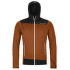 Bunda Ortovox FLEECE LIGHT HOODY MEN 70701 bristle brown