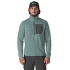Pulóver Patagonia R1 Air Zip Neck Men Blue Sage
