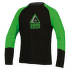 Tričko dlhý rukáv Direct Alpine Long Crack 2.0 Men black/green