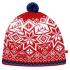 Čiapka Kama AW41 Windstopper Knitted Hat red