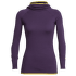 Mikina Icebreaker Quantum Scuba Pullover Women Eggplant/Sulfur