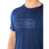 Tričko krátky rukáv Icebreaker Tech Lite SS Crewe Wireframe Wonder Men ESTATE BLUE