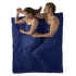Vložka do spacáku Sea to Summit Silk Cotton Travel Liner Double Navy Blue (NB)